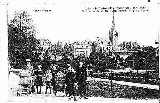 Ville de MONTIGNYLESMETZ Carte postale ancienne