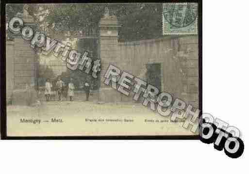 Ville de MONTIGNYLESMETZ Carte postale ancienne