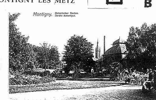 Ville de MONTIGNYLESMETZ Carte postale ancienne