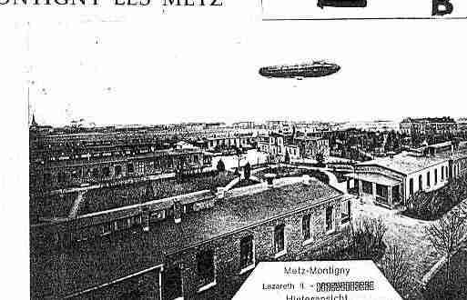 Ville de MONTIGNYLESMETZ Carte postale ancienne