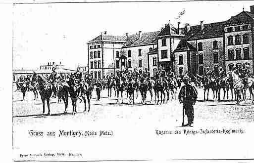 Ville de MONTIGNYLESMETZ Carte postale ancienne