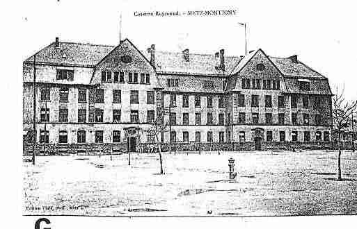 Ville de MONTIGNYLESMETZ Carte postale ancienne