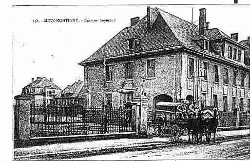 Ville de MONTIGNYLESMETZ Carte postale ancienne