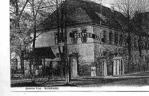 Ville de MONTIGNYLESMETZ Carte postale ancienne