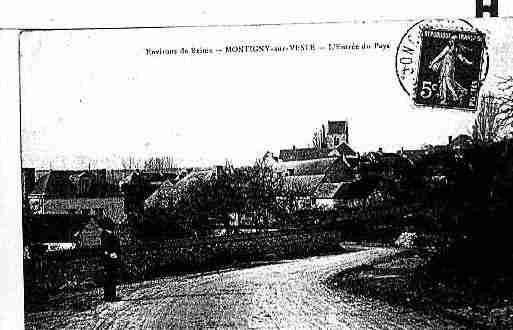 Ville de MONTIGNYSVELLE Carte postale ancienne