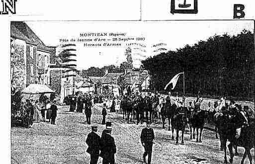 Ville de MONTJEAN Carte postale ancienne