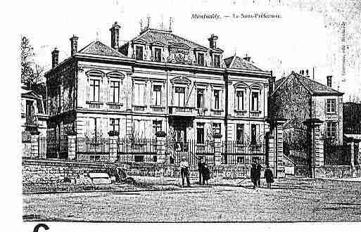 Ville de MONTMEDY Carte postale ancienne