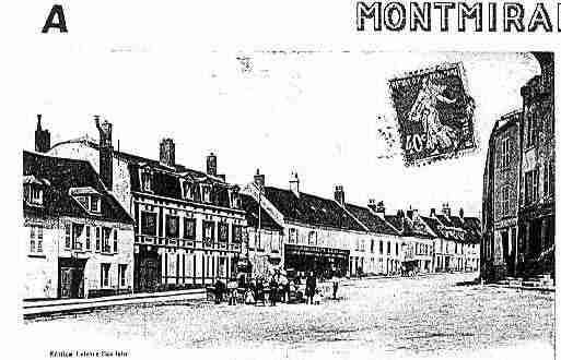 Ville de MONTMIRAIL Carte postale ancienne