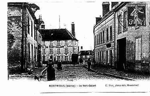 Ville de MONTMIRAIL Carte postale ancienne