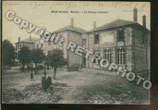 Ville de MONTMIRAIL Carte postale ancienne