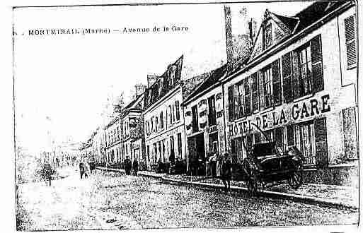 Ville de MONTMIRAIL Carte postale ancienne