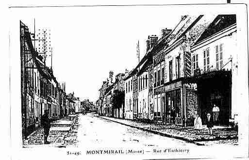 Ville de MONTMIRAIL Carte postale ancienne