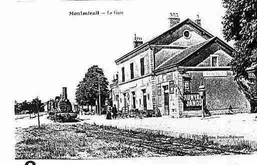 Ville de MONTMIRAIL Carte postale ancienne