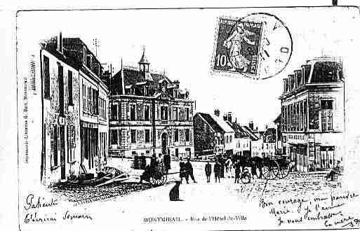 Ville de MONTMIRAIL Carte postale ancienne