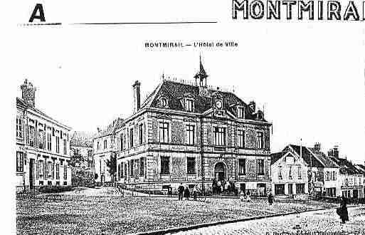 Ville de MONTMIRAIL Carte postale ancienne