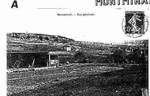 Ville de MONTMIRAIL Carte postale ancienne