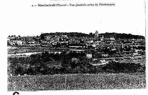 Ville de MONTMIRAIL Carte postale ancienne