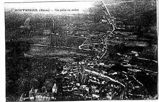 Ville de MONTMIRAIL Carte postale ancienne