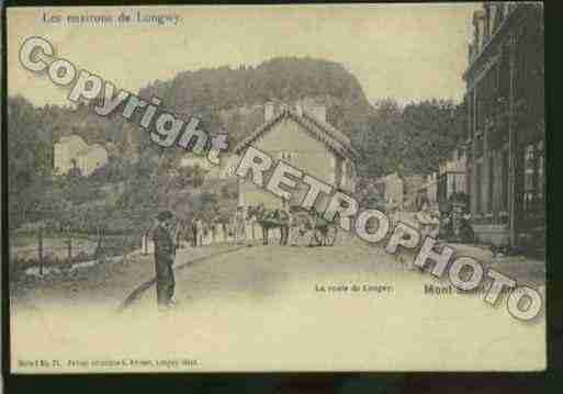 Ville de MONTSAINTMARTIN Carte postale ancienne