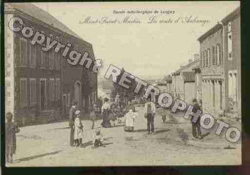 Ville de MONTSAINTMARTIN Carte postale ancienne