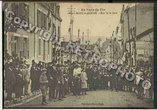 Ville de MONTSAINTMARTIN Carte postale ancienne