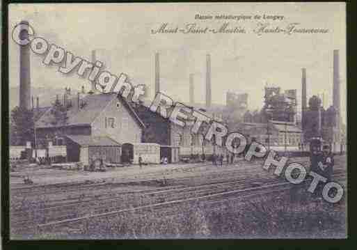 Ville de MONTSAINTMARTIN Carte postale ancienne