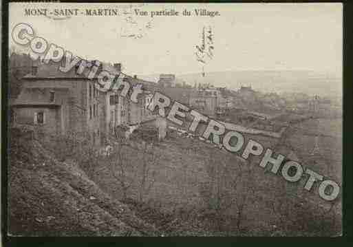 Ville de MONTSAINTMARTIN Carte postale ancienne