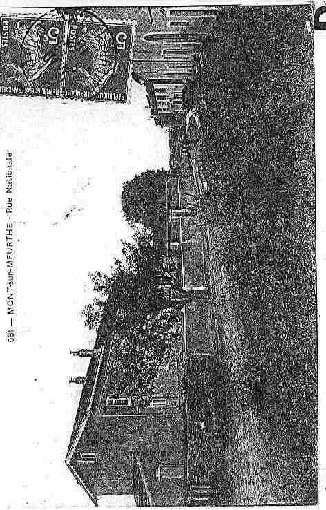 Ville de MONTSURMEURTHE Carte postale ancienne Ville de MONTSURMEURTHE Carte postale ancienne