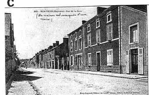 Ville de MONTSURS Carte postale ancienne Ville de MONTSURS Carte postale ancienne