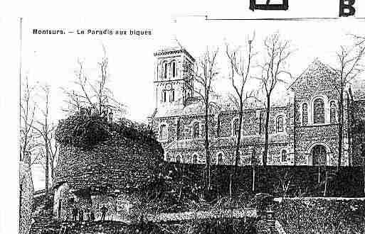 Ville de MONTSURS Carte postale ancienne Ville de MONTSURS Carte postale ancienne