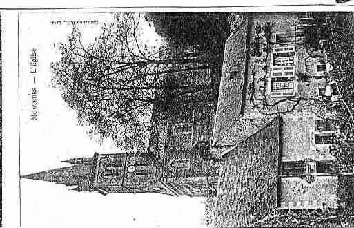 Ville de MONTSURS Carte postale ancienne