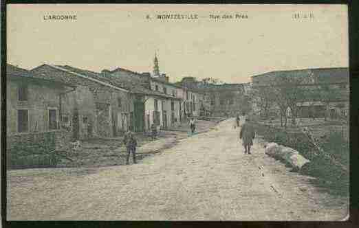 Ville de MONTZEVILLE Carte postale ancienne