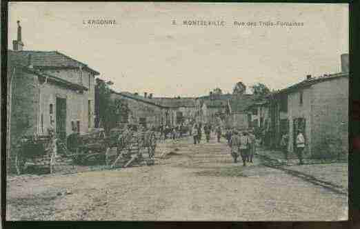 Ville de MONTZEVILLE Carte postale ancienne