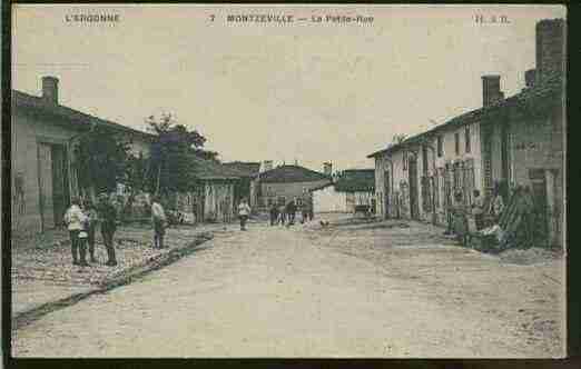 Ville de MONTZEVILLE Carte postale ancienne