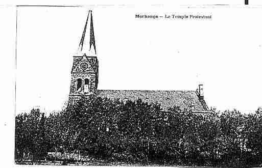Ville de MORHANGE Carte postale ancienne