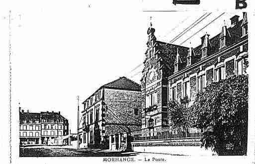 Ville de MORHANGE Carte postale ancienne
