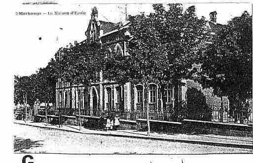 Ville de MORHANGE Carte postale ancienne