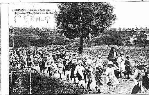Ville de MORHANGE Carte postale ancienne