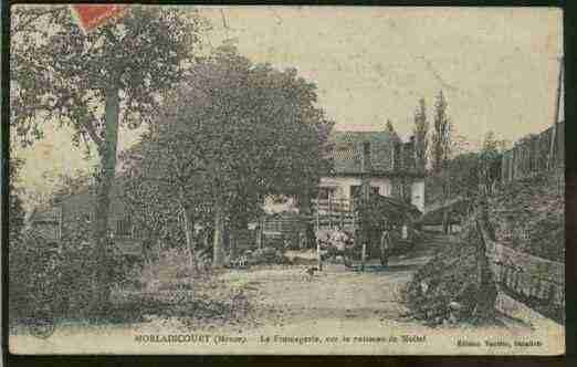 Ville de MORLAINCOURT Carte postale ancienne