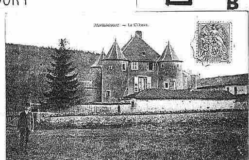 Ville de MORLAINCOURT Carte postale ancienne