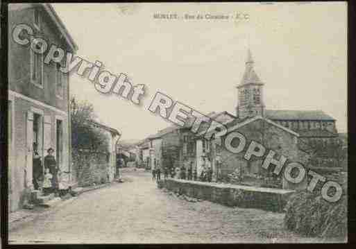 Ville de MORLEY Carte postale ancienne