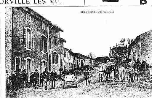 Ville de MORVILLELESVIC Carte postale ancienne