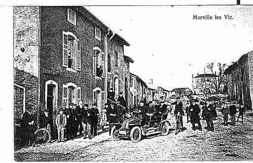 Ville de MORVILLELESVIC Carte postale ancienne