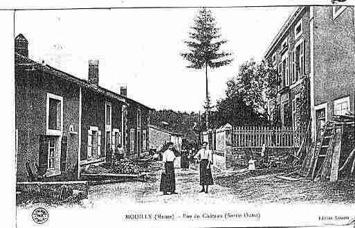 Ville de MOUILLY Carte postale ancienne