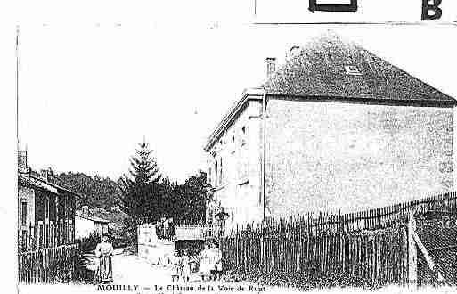 Ville de MOUILLY Carte postale ancienne