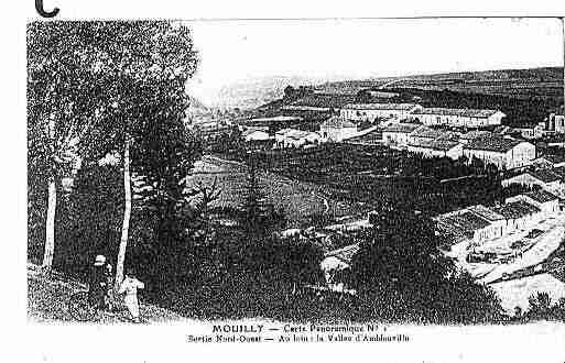 Ville de MOUILLY Carte postale ancienne