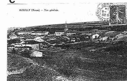Ville de MOUILLY Carte postale ancienne
