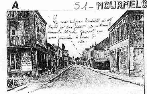 Ville de MOURMELONLEGRAND Carte postale ancienne