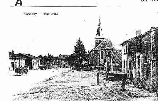Ville de MOUSSEY Carte postale ancienne