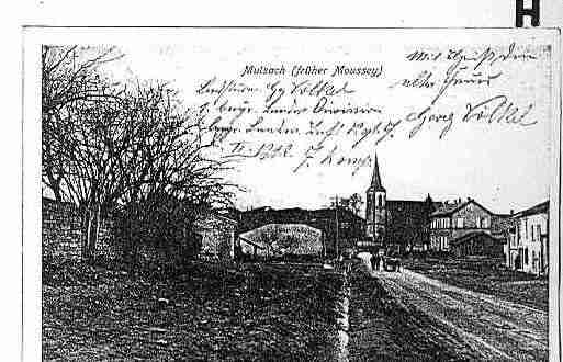 Ville de MOUSSEY Carte postale ancienne